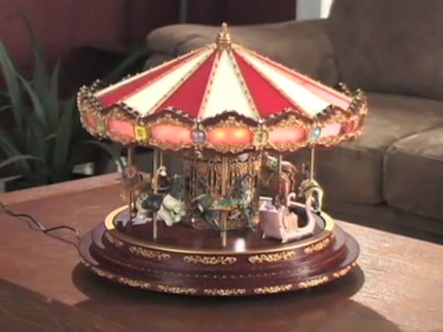 Gold Label&reg; Royal Anniversary Musical Carousel - image 1 from the video