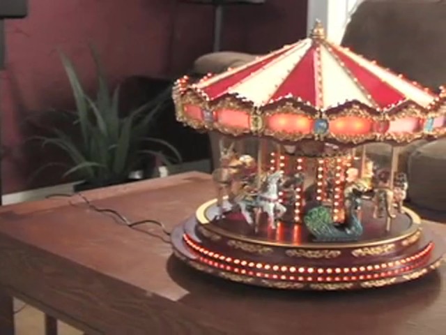 Gold Label&reg; Royal Anniversary Musical Carousel - image 10 from the video