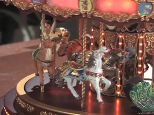 Gold Label&reg; Royal Anniversary Musical Carousel - image 2 from the video