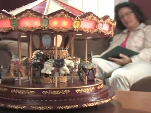 Gold Label&reg; Royal Anniversary Musical Carousel - image 9 from the video