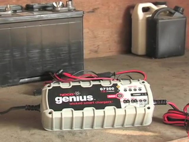Noco&reg; Genius&#153; 7.2 - amp G7200 Smart Charger - image 1 from the video