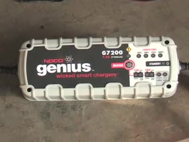Noco&reg; Genius&#153; 7.2 - amp G7200 Smart Charger - image 10 from the video