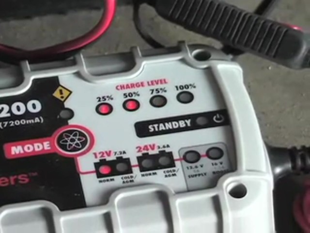 Noco&reg; Genius&#153; 7.2 - amp G7200 Smart Charger - image 8 from the video