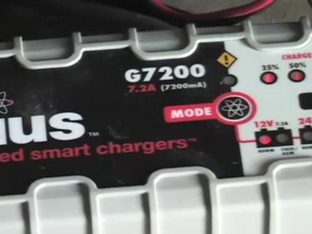 Noco&reg; Genius&#153; 7.2 - amp G7200 Smart Charger - image 9 from the video