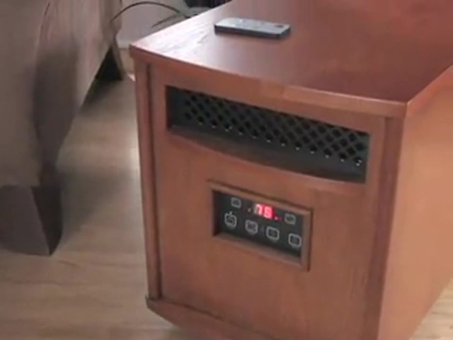 Lifesmart® 1500W Infrared Heater - image 2 from the video