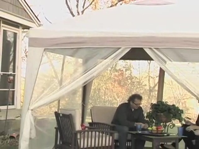 10x10' Portable Patio Gazebo - image 2 from the video