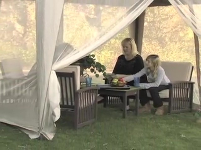 10x10' Portable Patio Gazebo - image 4 from the video
