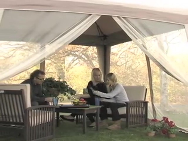 10x10' Portable Patio Gazebo - image 9 from the video