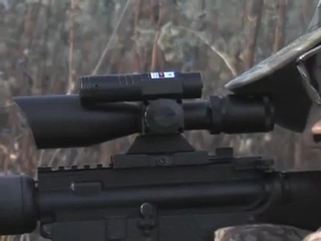 AIM Sports&reg; Green Laser Scope Matte Black - image 2 from the video