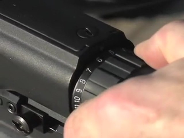 Bushnell&reg; 4 - 12x40 mm Yardage Pro&reg; Laser Rangefinder Scope  - image 5 from the video