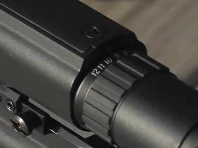 Bushnell&reg; 4 - 12x40 mm Yardage Pro&reg; Laser Rangefinder Scope  - image 6 from the video