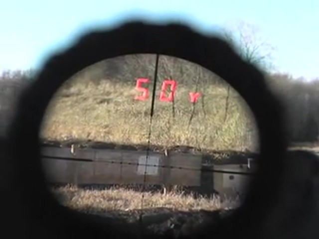 Bushnell&reg; 4 - 12x40 mm Yardage Pro&reg; Laser Rangefinder Scope  - image 7 from the video