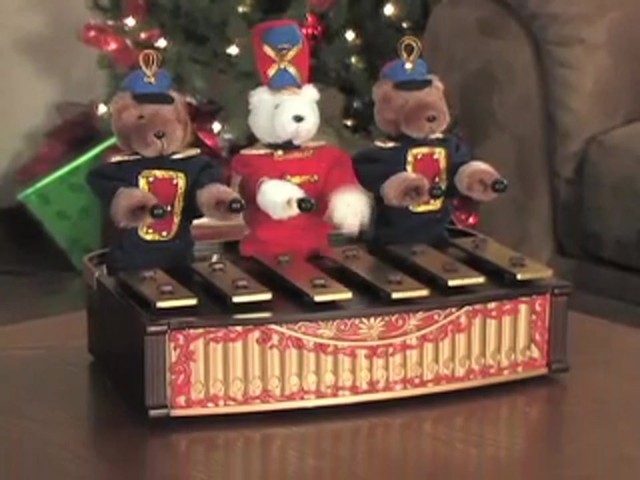 Gold Label&reg; Bandstand Bears Xylophone Music Box - image 1 from the video