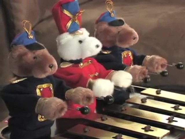 Gold Label&reg; Bandstand Bears Xylophone Music Box - image 2 from the video
