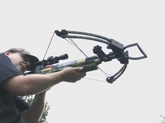 Carbon Express&reg; X - Force&#153; 850 Crossbow Kit with BONUS Universal Cocking Harness  - image 1 from the video