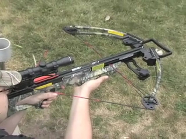 Carbon Express&reg; X - Force&#153; 850 Crossbow Kit with BONUS Universal Cocking Harness  - image 2 from the video