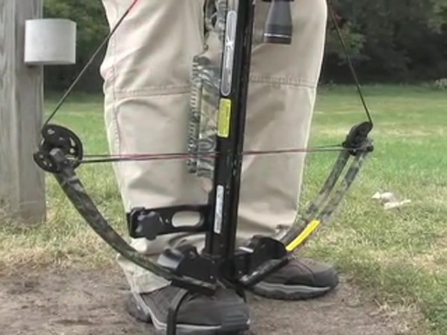 Carbon Express&reg; X - Force&#153; 850 Crossbow Kit with BONUS Universal Cocking Harness  - image 3 from the video