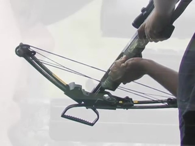 Carbon Express&reg; X - Force&#153; 850 Crossbow Kit with BONUS Universal Cocking Harness  - image 6 from the video