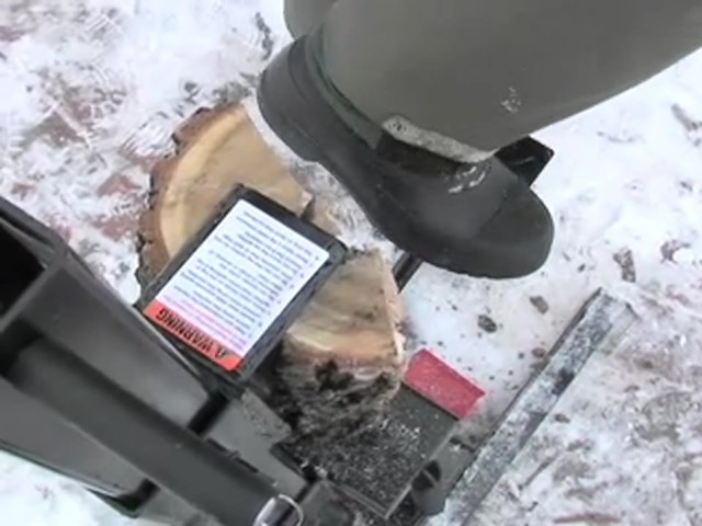 Guide Gear&reg; 8 - ton Vertical Log Splitter - image 7 from the video