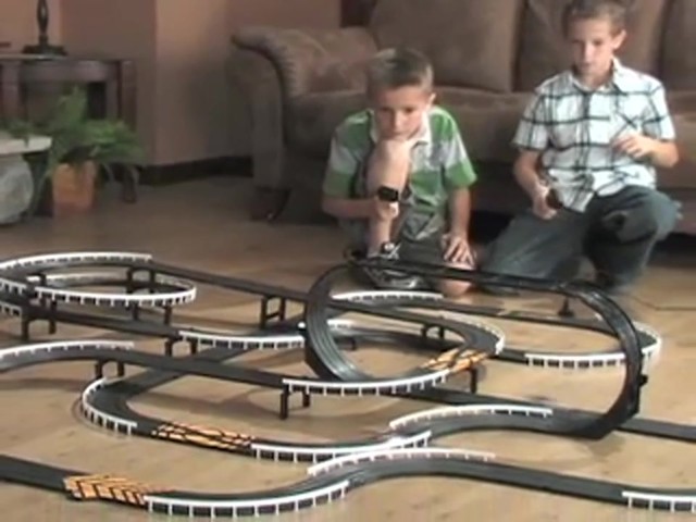NASCAR&reg; High - speed Rivals Slot Car Set - image 8 from the video