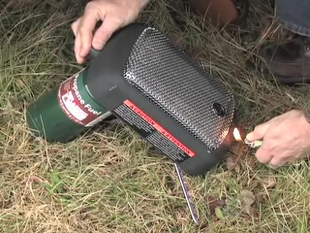 Brinkmann&reg; Portable Catalytic Space Heater - image 3 from the video