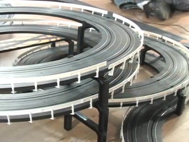 NASCAR&reg; Spiral Speedzone Slot Car Race Set - image 1 from the video