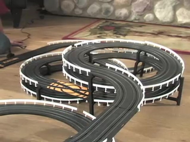 NASCAR&reg; Spiral Speedzone Slot Car Race Set - image 7 from the video