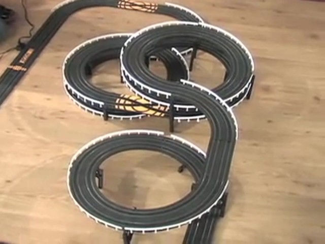 NASCAR&reg; Spiral Speedzone Slot Car Race Set - image 9 from the video