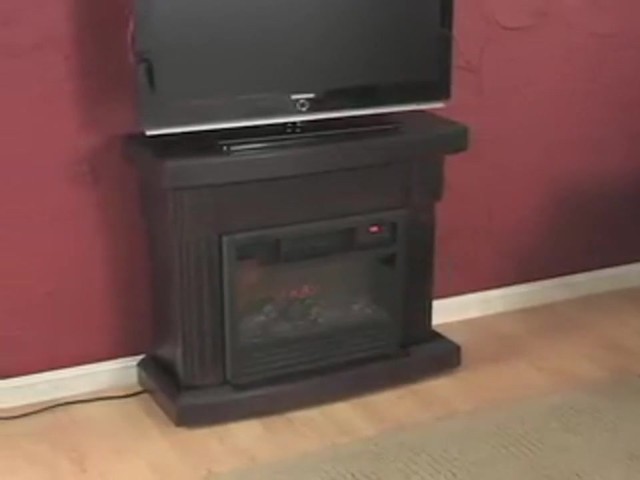RedCore&#153; Remote - controlled Infrared Fireplace  - image 7 from the video