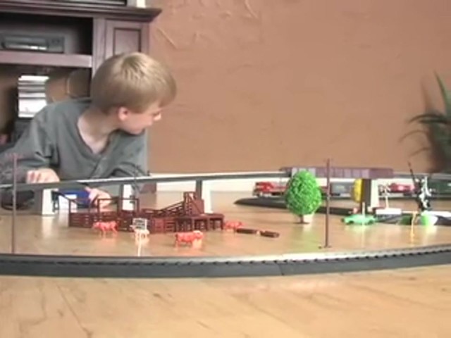 200 - Pc. Life - Like&reg; Super Power Electric Train Set - image 3 from the video