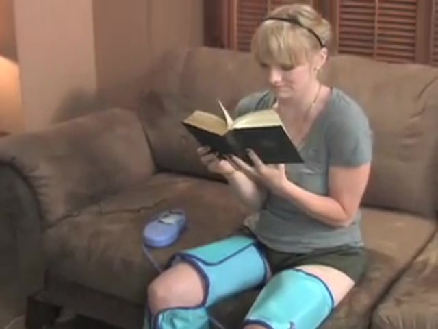 Air Compression Leg Massager - image 7 from the video