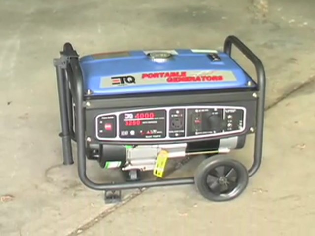  ETQ 4,000-watt Generator - image 10 from the video