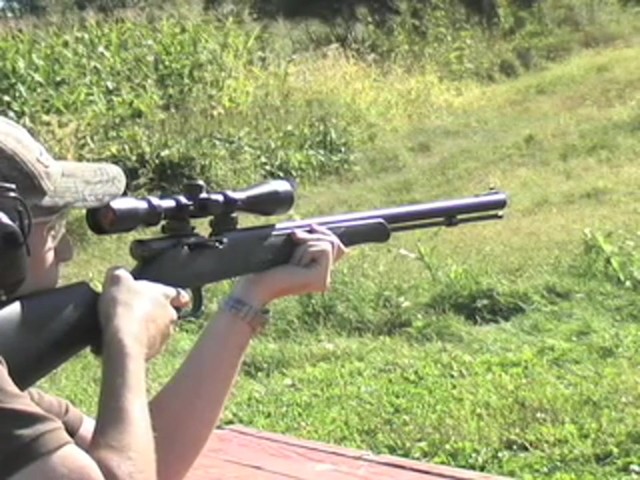 Traditions&#153; Tracker .50 cal. Black Powder Rifle with 3 - 9x40 mm Scope Package - image 3 from the video