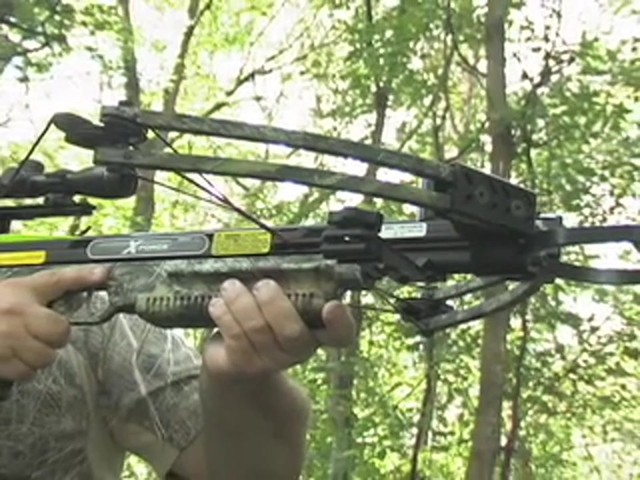 Carbon Express® X - Force™ 850 Pro Crossbow Kit - image 3 from the video