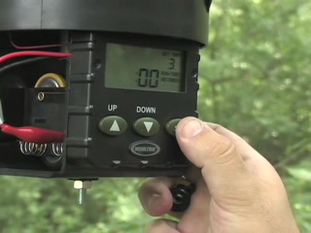 Moultrie&reg; 30 - gallon Pro Hunter Digital Tripod Feeder Black - image 8 from the video