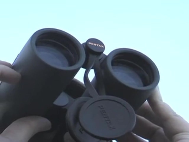 PENTAX&reg; 9x42 mm DCF BR Binoculars Black  - image 6 from the video