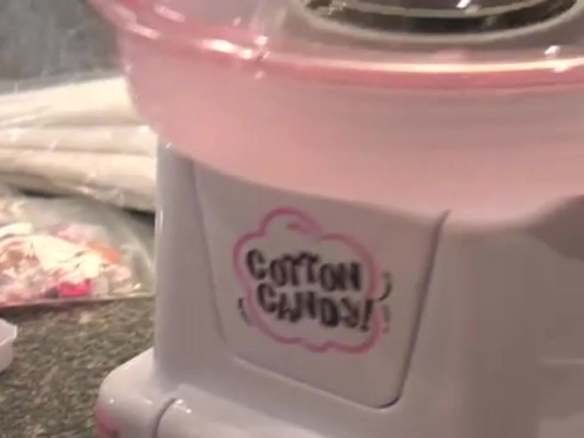 Nostalgia Electronics&#153; Cotton Candy Maker - image 4 from the video