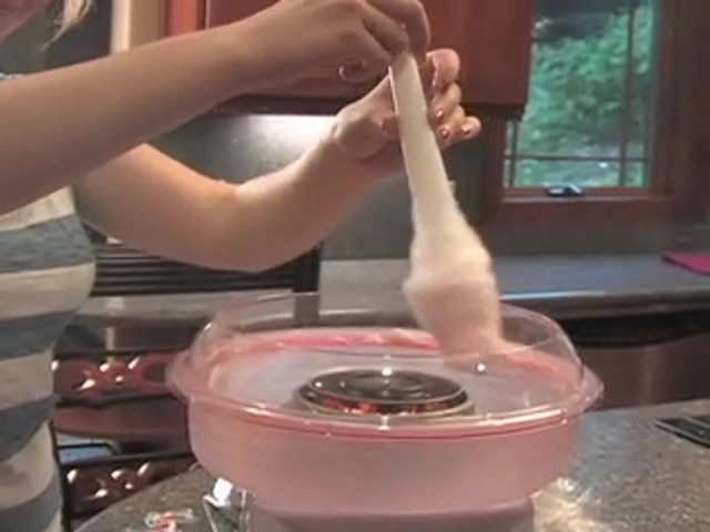 Nostalgia Electronics&#153; Cotton Candy Maker - image 7 from the video