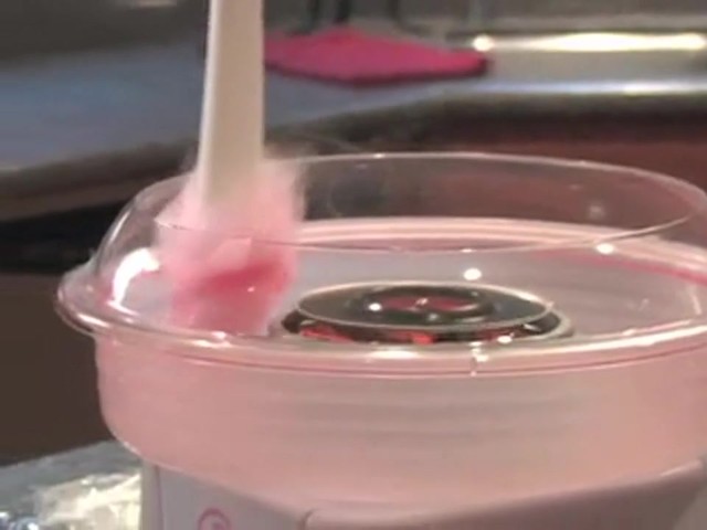 Nostalgia Electronics&#153; Cotton Candy Maker - image 8 from the video