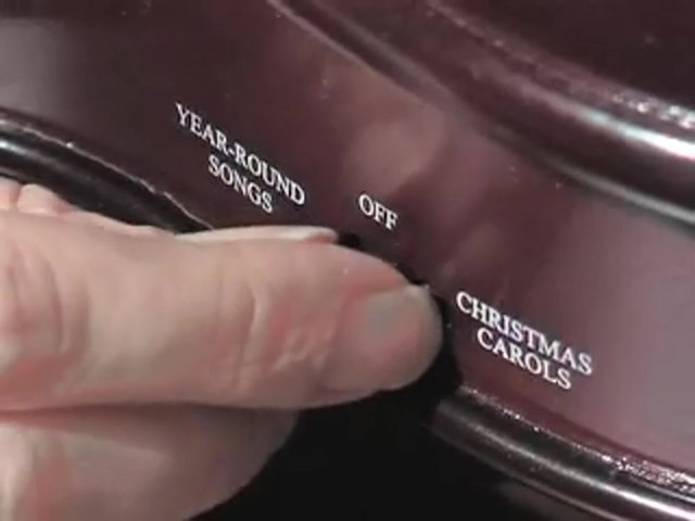 Gold Label&reg; Piano Concertina Holiday Music Box - image 7 from the video