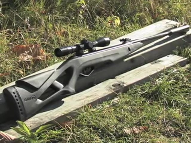 Gamo&reg; Silent Cat .22 cal. Air Rifle with Scope - image 10 from the video