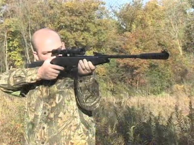 Gamo&reg; Silent Cat .22 cal. Air Rifle with Scope - image 2 from the video