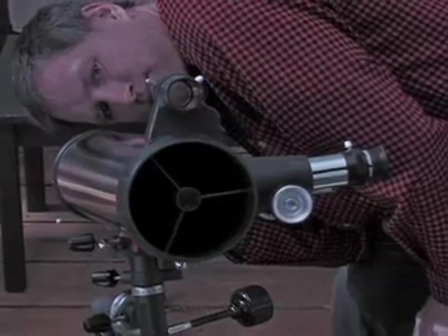 Celestron&reg; AstroMaster 76EQ Telescope - image 7 from the video