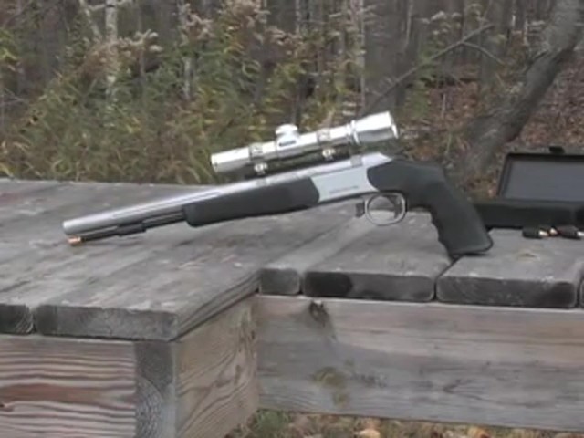 Optima&#153; .50 cal. Black Powder Pistol - image 10 from the video