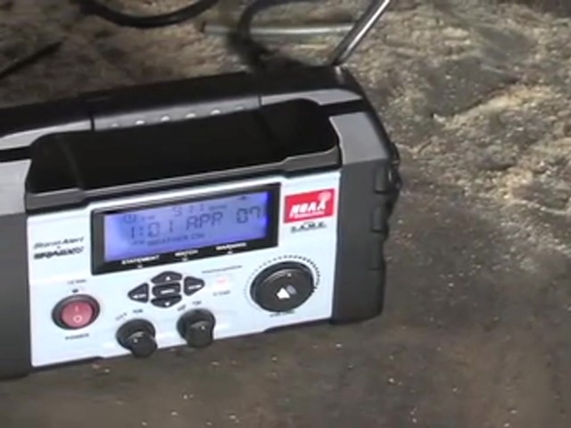 Storm Alert Crank Weather Band Radio - image 10 from the video