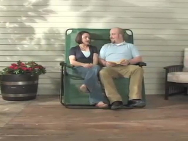Guide Gear&reg; King Size Anti - gravity Lounger - image 5 from the video