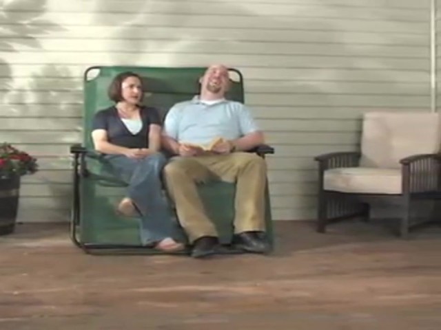 Guide Gear&reg; King Size Anti - gravity Lounger - image 6 from the video