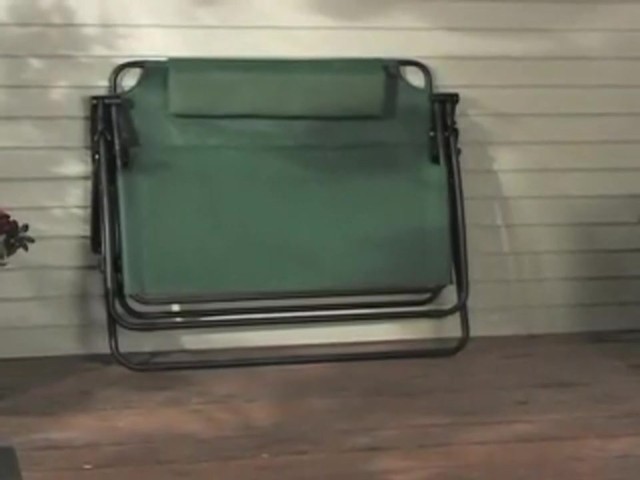 Guide Gear&reg; King Size Anti - gravity Lounger - image 9 from the video