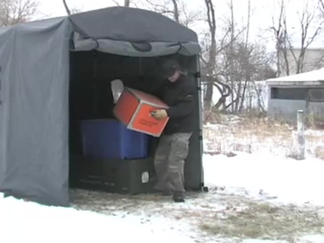 Guide Gear&reg; 9x6' Storage Shed Charcoal - image 10 from the video