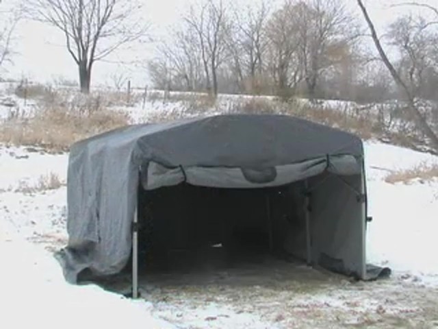 Guide Gear&reg; 9x6' Storage Shed Charcoal - image 4 from the video